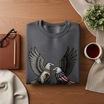Majestic Eagle Graphic Design Casual Sweatshirt