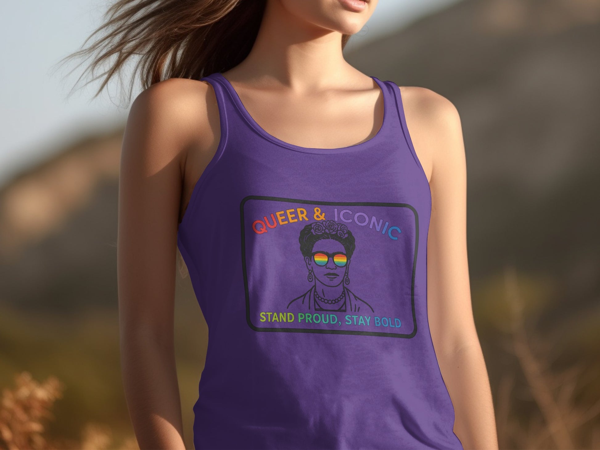 Queer & Iconic Stand Proud Stay Bold Tank Top product