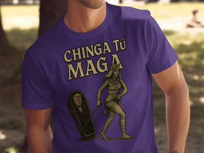 Chinga Tu Maga Funny Novelty Graphic T Shirt product