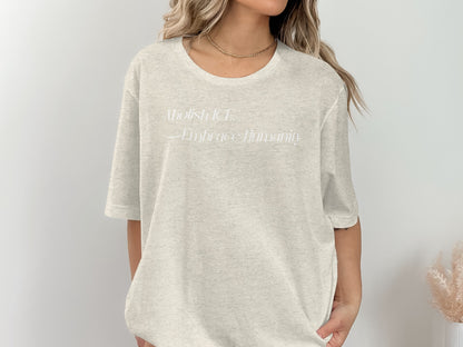 Abolish ICE Embrace Humanity Statement Shirt product type