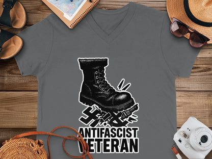 ANTIFASCIST VETERAN Graphic T-Shirt