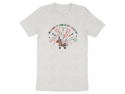 Celebrate Diversity with Festive Elephant T-Shirt