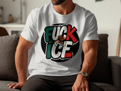 Bold Statement Fuck Ice Graphic T-Shirt product