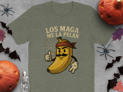 Los Maga Me La Pelan Banana Halloween Tee product