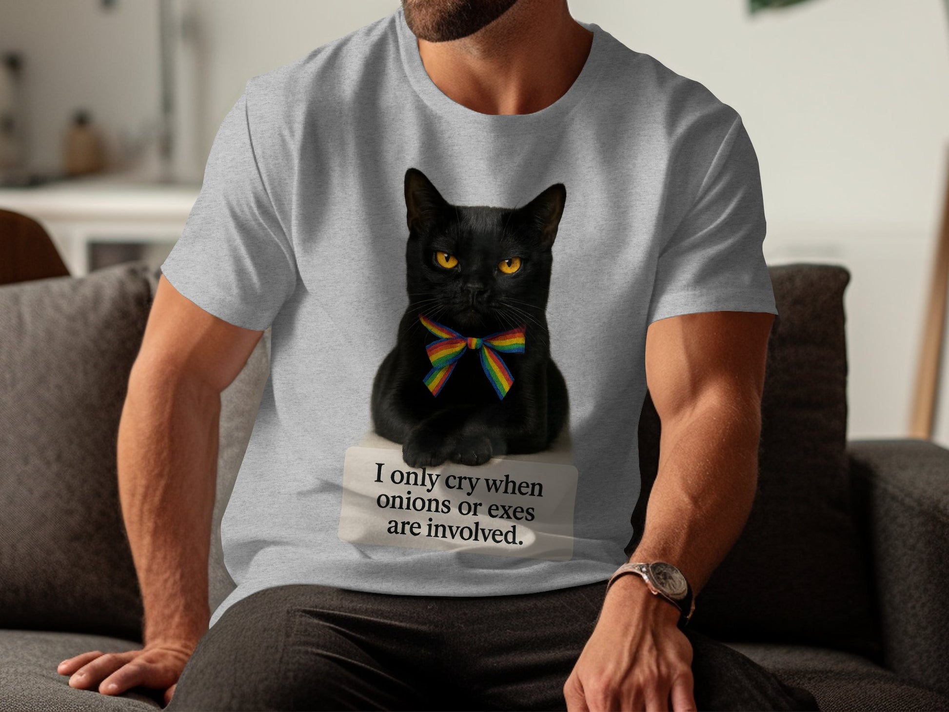 I Only Cry When Onions Or Exes Are Involved T-Shirt