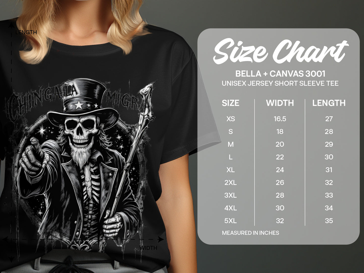 Skull and Patriotic Theme Unisex Jersey Short Sleeve Tee product