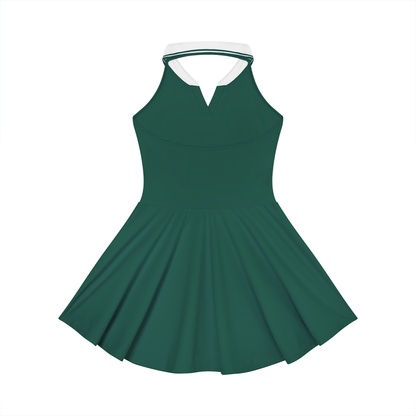 Radical Resitst Dress with a Mission Women's Collared Halter A-Line Tennis Dress