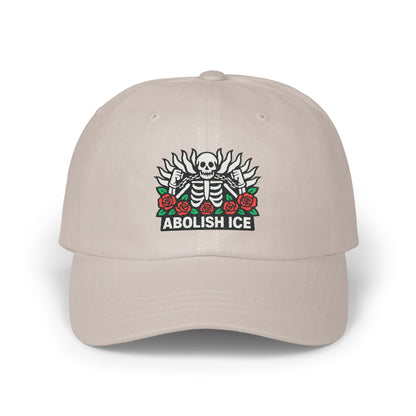 Abolish ICE Skeleton and Roses Embroidered Cap product