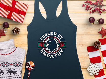 Fueled By Empathy Eagle Graphic Tank Top