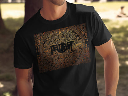 FDT Graphic Design Black T-Shirt Best Looking Product
