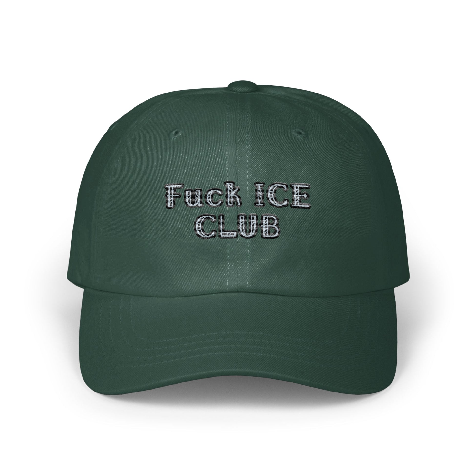 Fuck ICE CLUB Statement Cap Hat product type