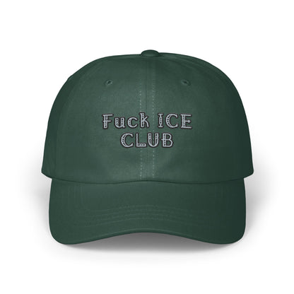 Fuck ICE CLUB Statement Cap Hat product type
