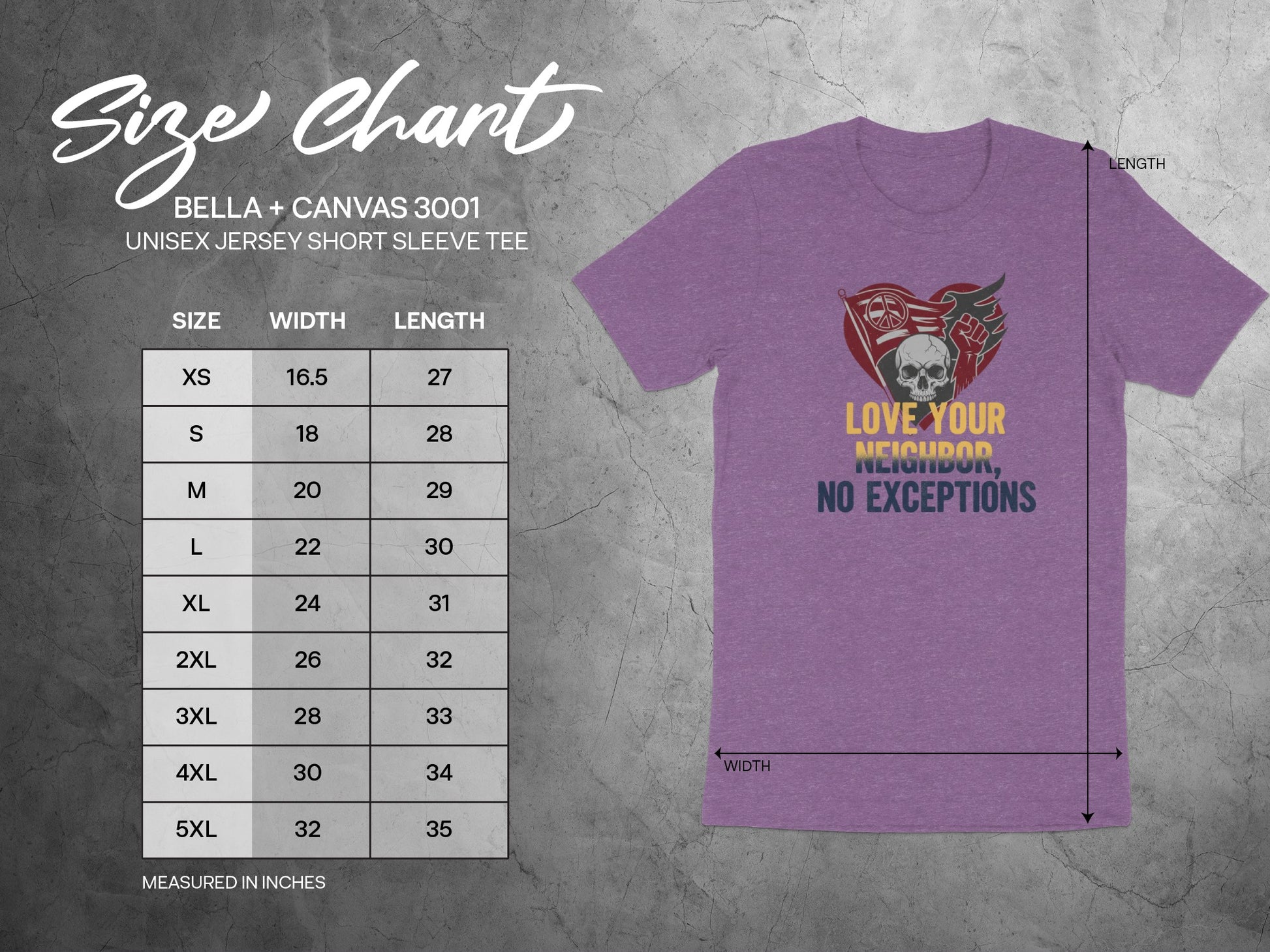 Love Your Neighbor No Exceptions T-Shirt