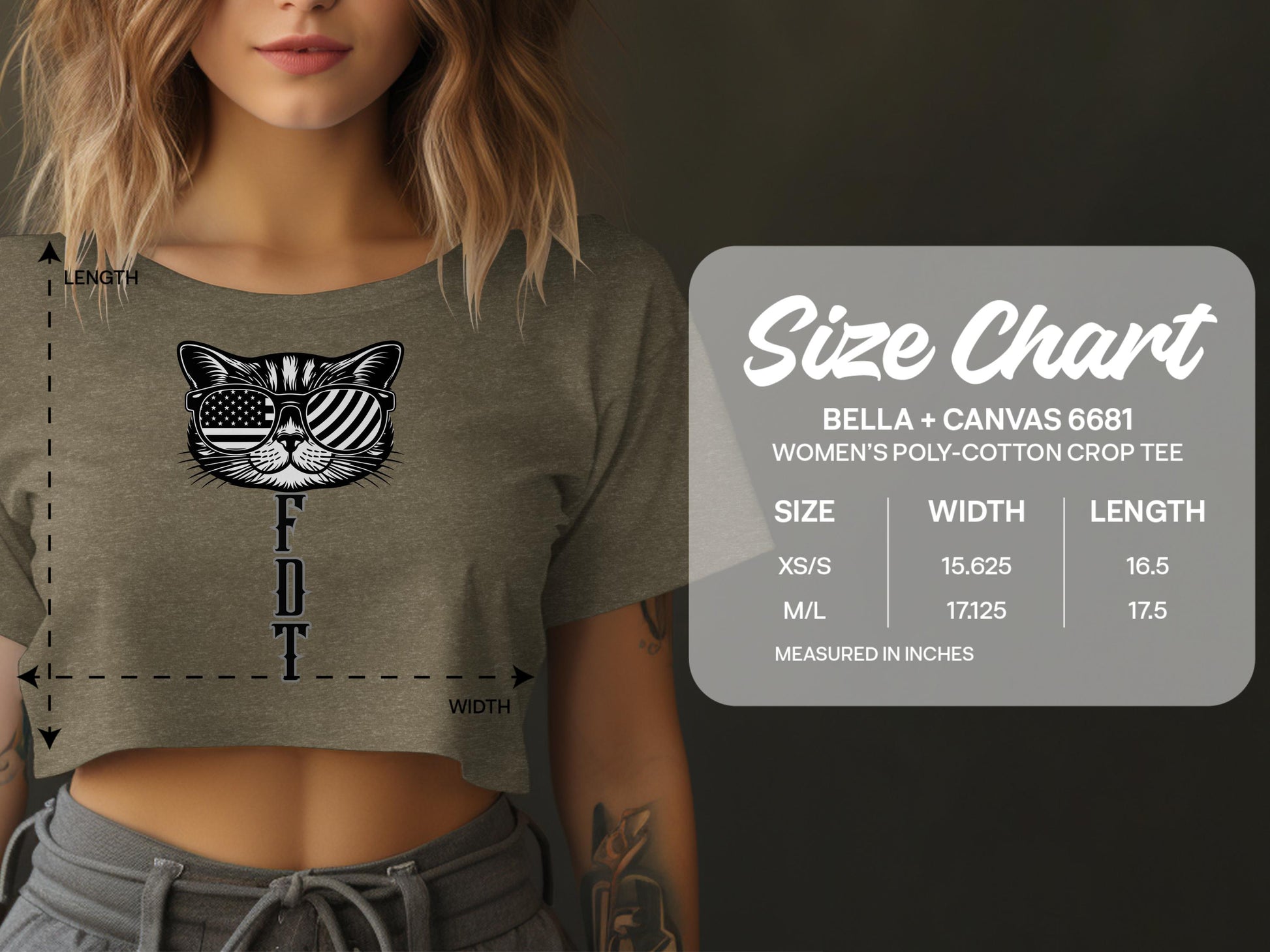 Trendy Cat Graphic Short Sleeve Crop Tee product