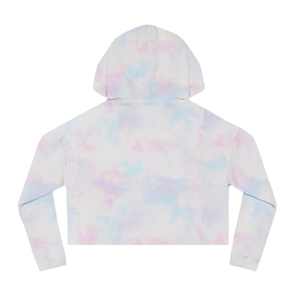 Pride Crop Top Colorful Women’s Cropped Hooded Sweatshirt - Embrace Diversity Design