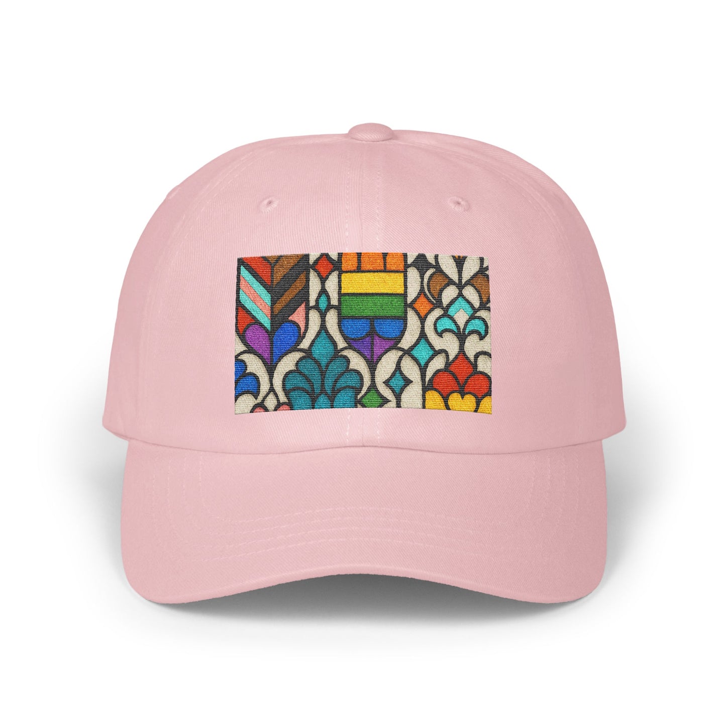 Colorful Geometric Pattern Unisex Baseball Cap product