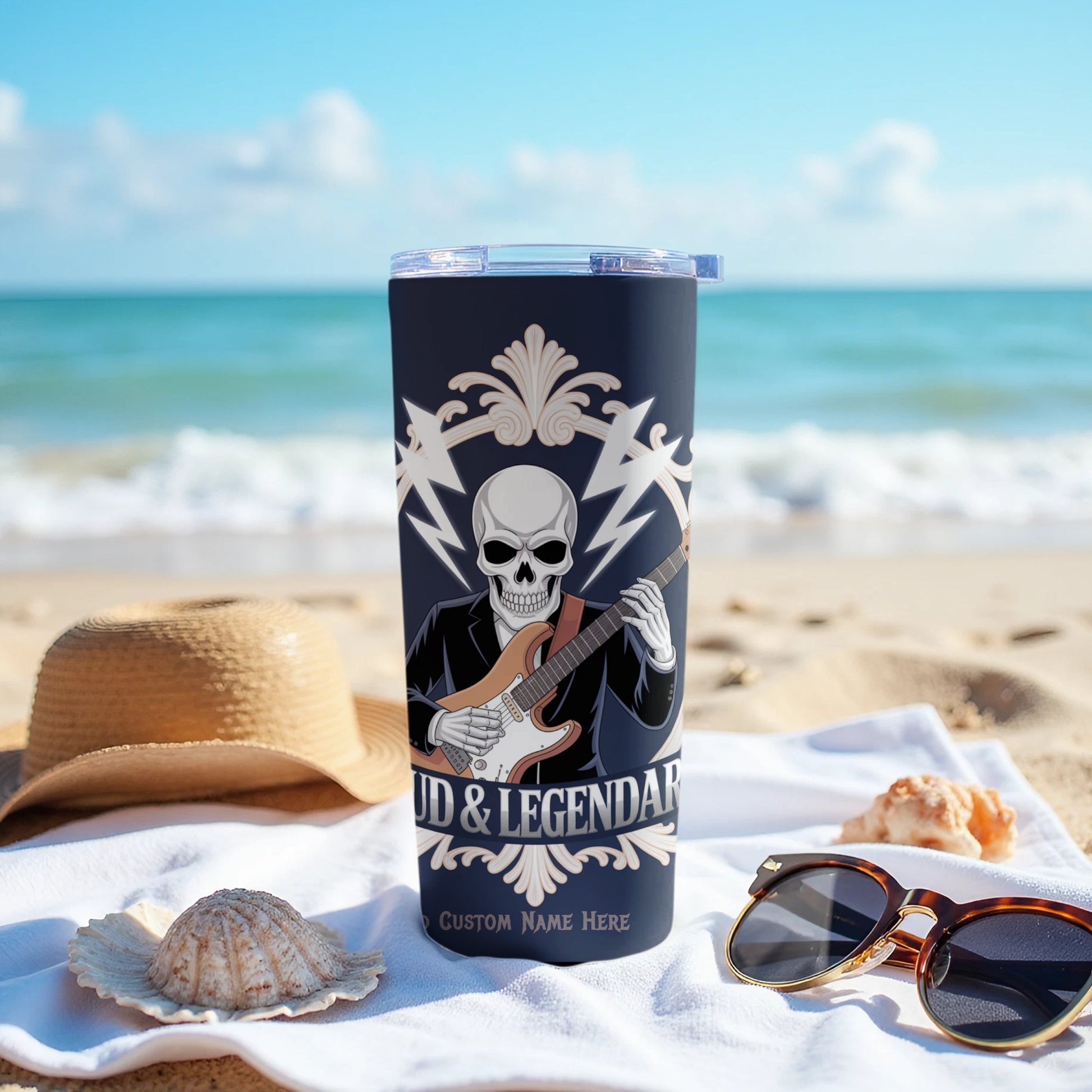 Loud and Legendary Guitarist Design Insulated Tumbler product type