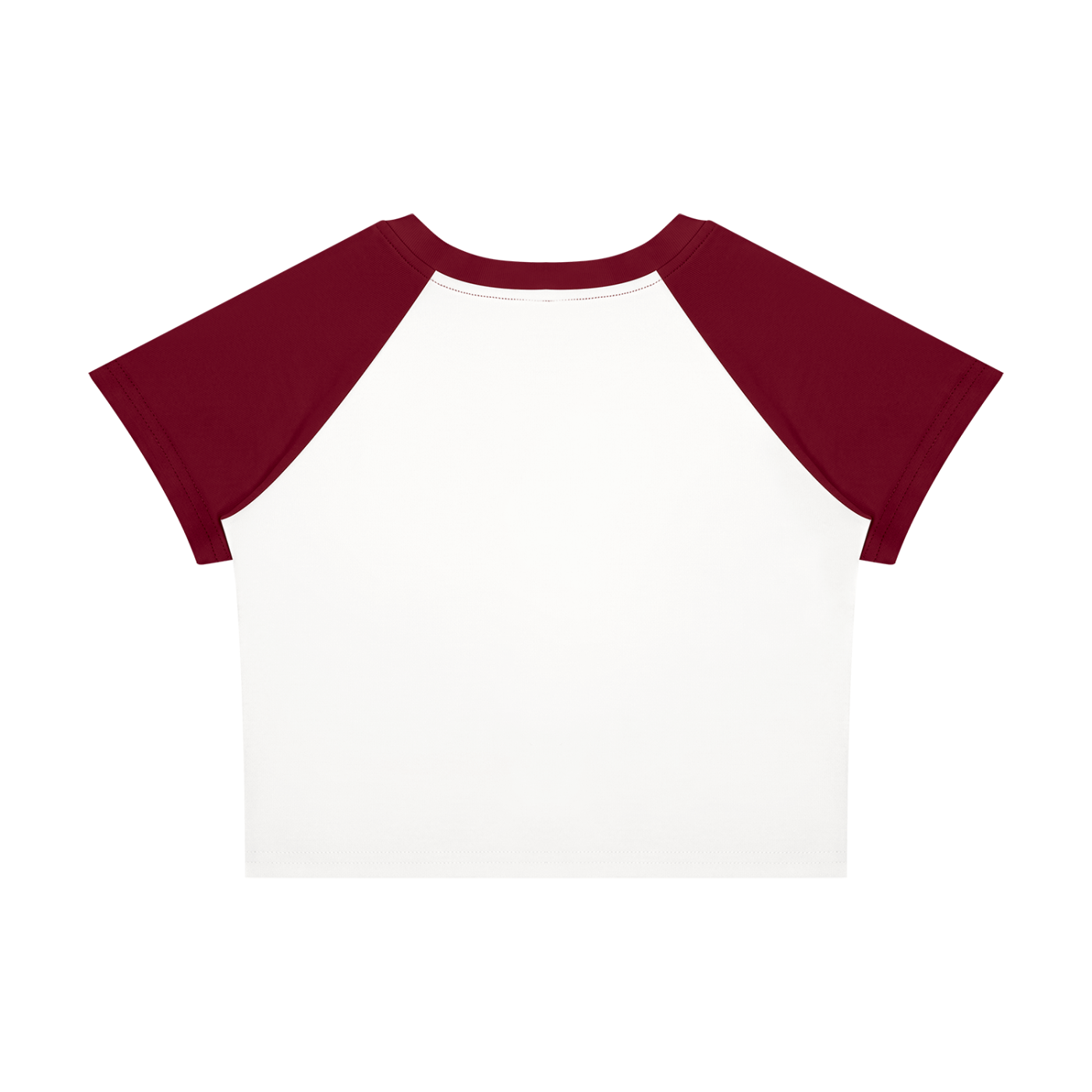 Antifa Funny Crop Tee Women’s Raglan Color Block Baby T-Shirt