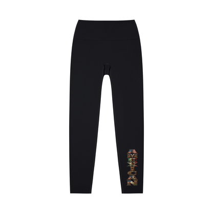AMEXICAN Top Quality High-Waisted Yoga Leggings | Show Your Roots