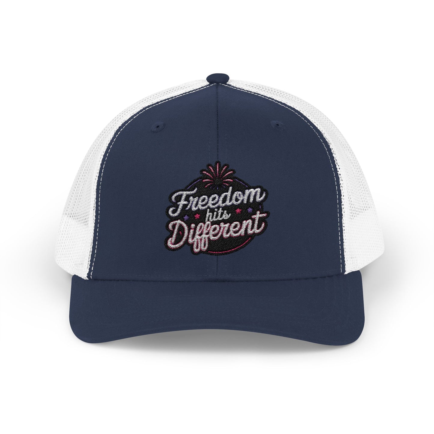 Freedom Hits Different Snapback Trucker Cap - Stylish Sportswear for Summer Activities