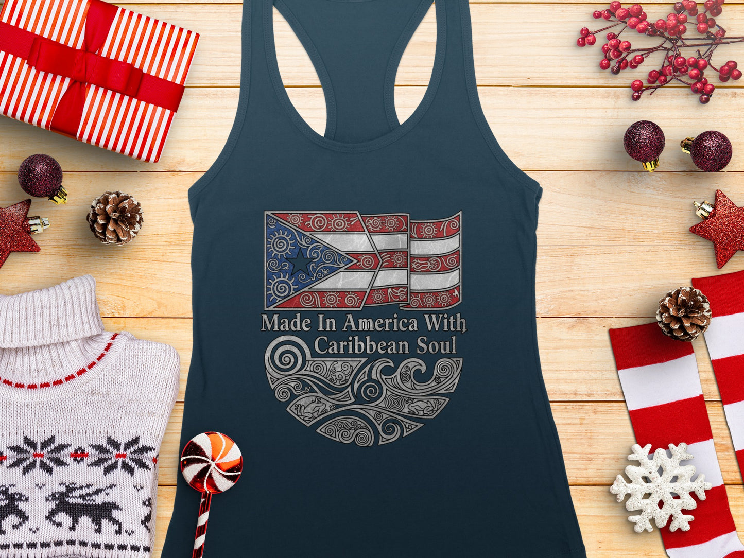 Made In America With Caribbean Soul Tank Top