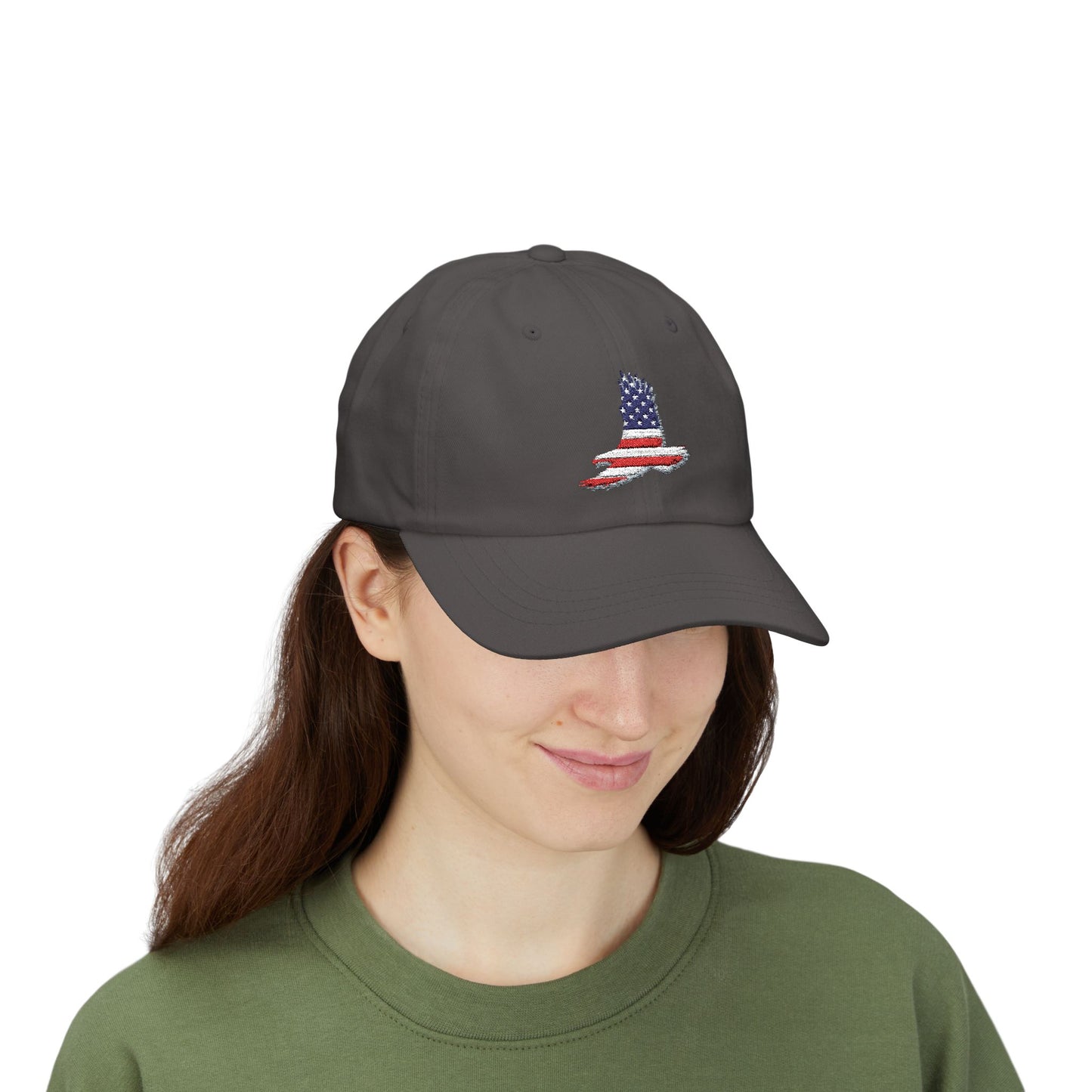4th of July Classic Cap with American Flag Design, Patriotic Cap, Adjustable Hat, Gift for Dad, Summer Accessory, Independence Day