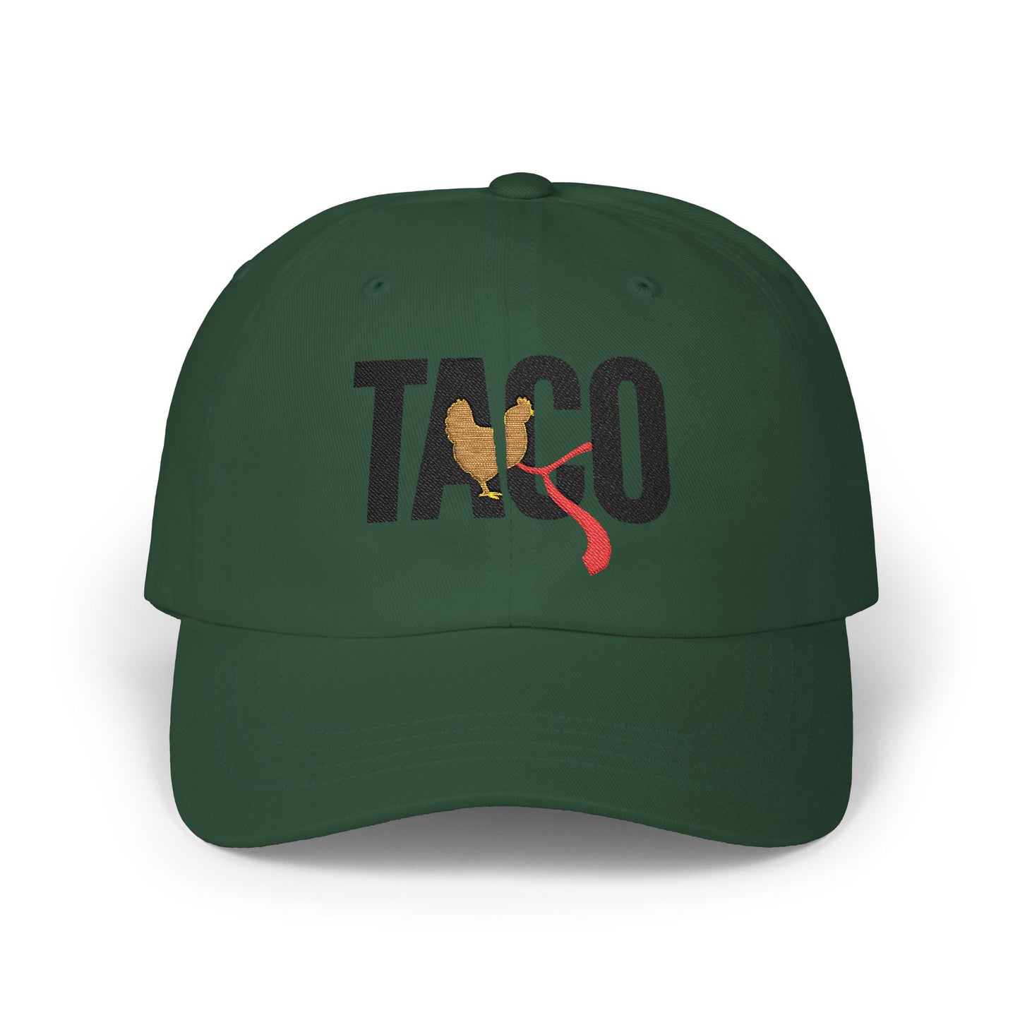 Trump Taco Dad Cap | Funny Hat, Trump Always Chickens Out Hat, Casual Summer Accessory, Perfect for BBQs, Father's Day Gift