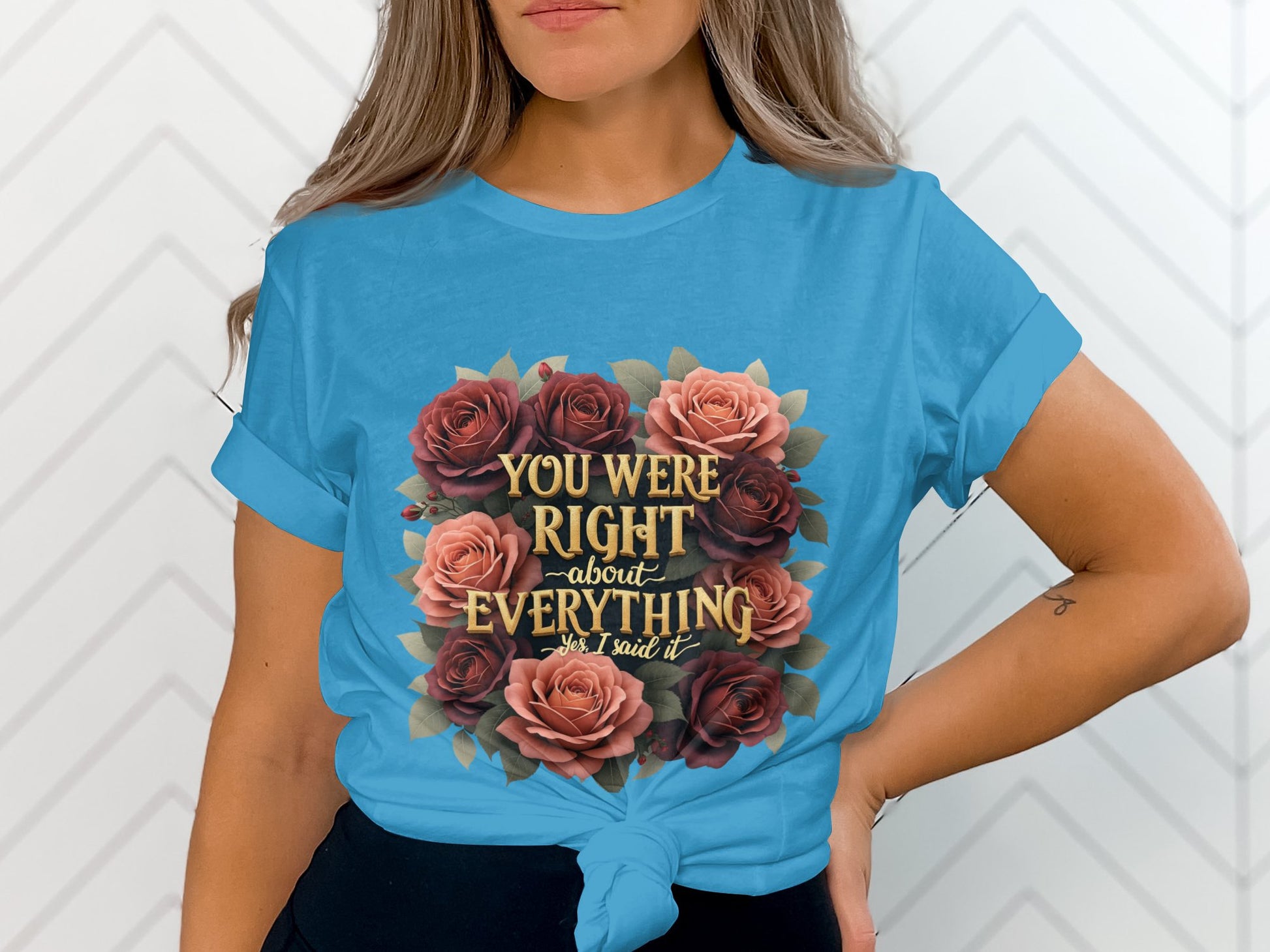 You Were Right About Everything Floral Shirt product
