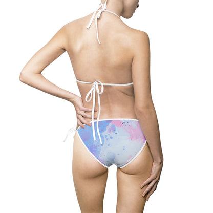 Pride Colorful Women's Bikini Swimsuit, Beachwear, Summer Vacation, Pool Party, Swimwear, Holiday Gift