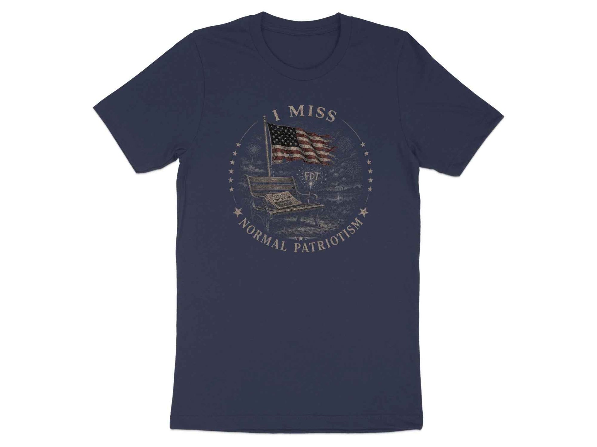 Heritage Patriotism Graphic T-Shirt