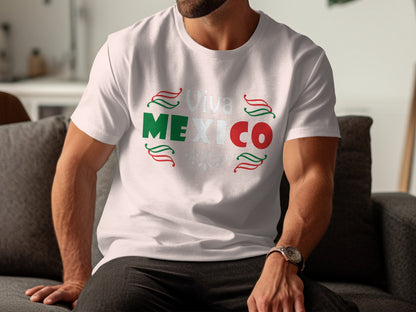 Viva Mexico Graphic White Short Sleeve Tee product type