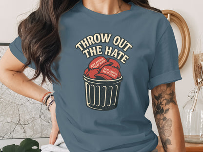 Throw Out the Hate Graphic Tees Men Women product