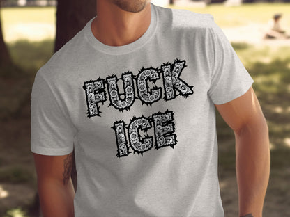Fuck Ice Statement Tee Graphic Shirt product type