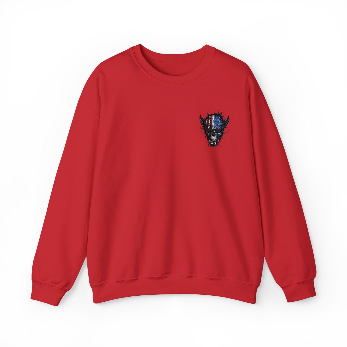 Artistic Graphic Crewneck Sweatshirt - Bold Design for Creative Souls