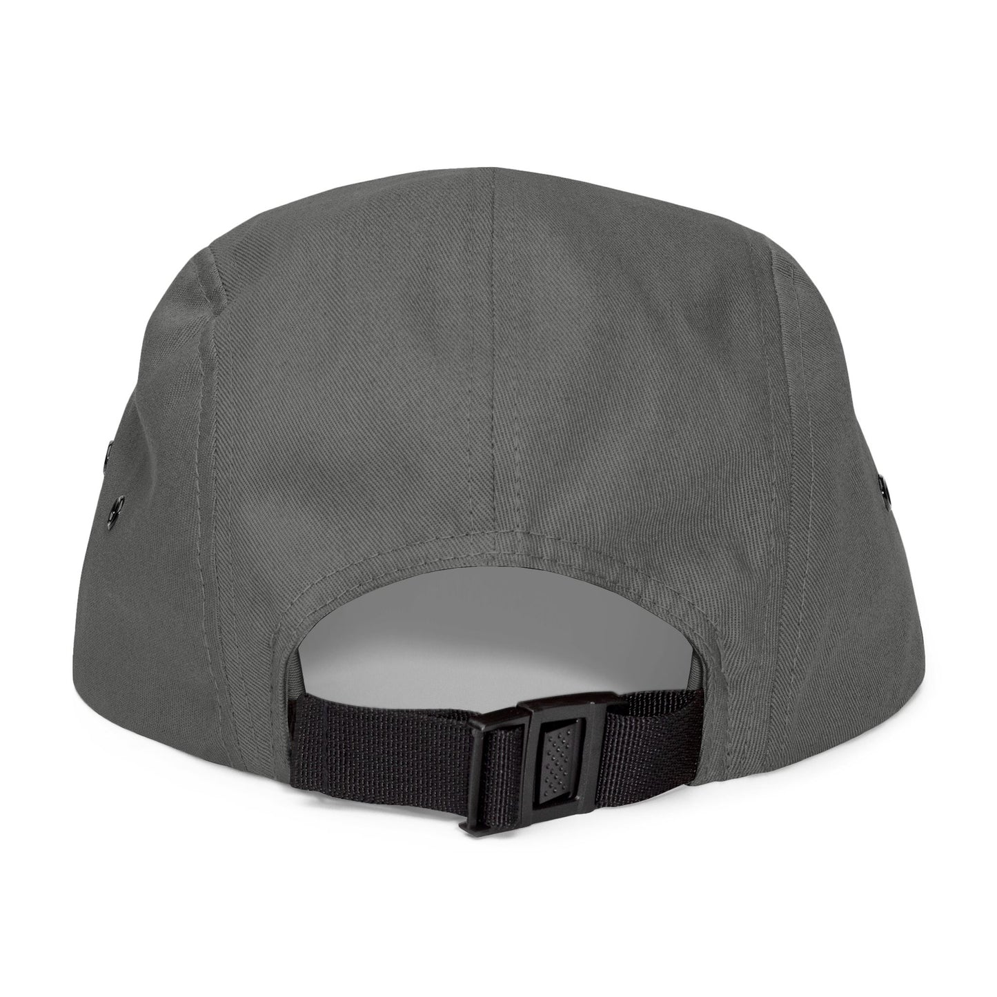 Fuck La Migra Hat Embroidered 5-Panel Cap — Skull with Mexican Flag Accent (Explicit Text)