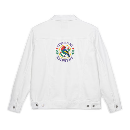 Embroidered Unisex Denim Jacket - Express Yourself with Unique Stitching, Casual Streetwear, Summer Festivals, Gifts for Trendsetters, [...]