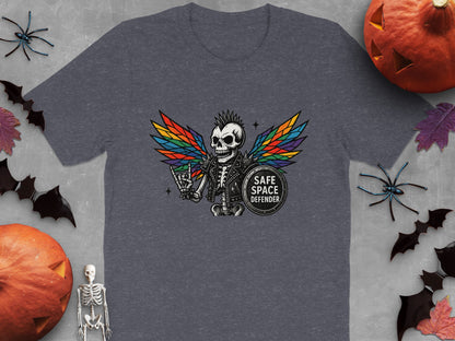 Safe Space Defender Skeleton with Wings product