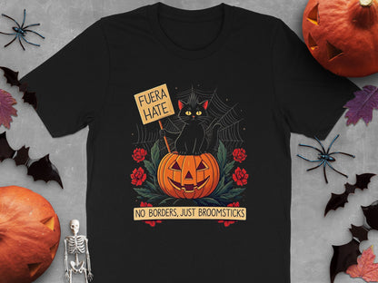 Fuera Hate No Borders Just Broomsticks Halloween product