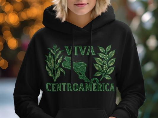 Viva Centroamérica Map Design Hoodie product