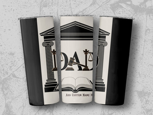 Personalize Elegant Lawyer Tumbler Stainless Steel product