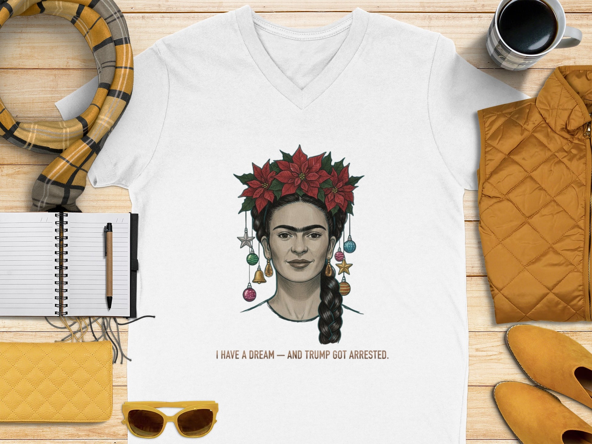 I Have a Dream and Trump Got Arrested T-shirt