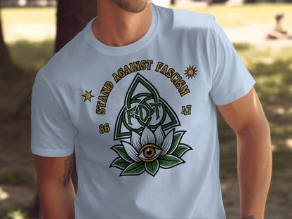 Stand Against Fascism Graphic T-Shirt Design