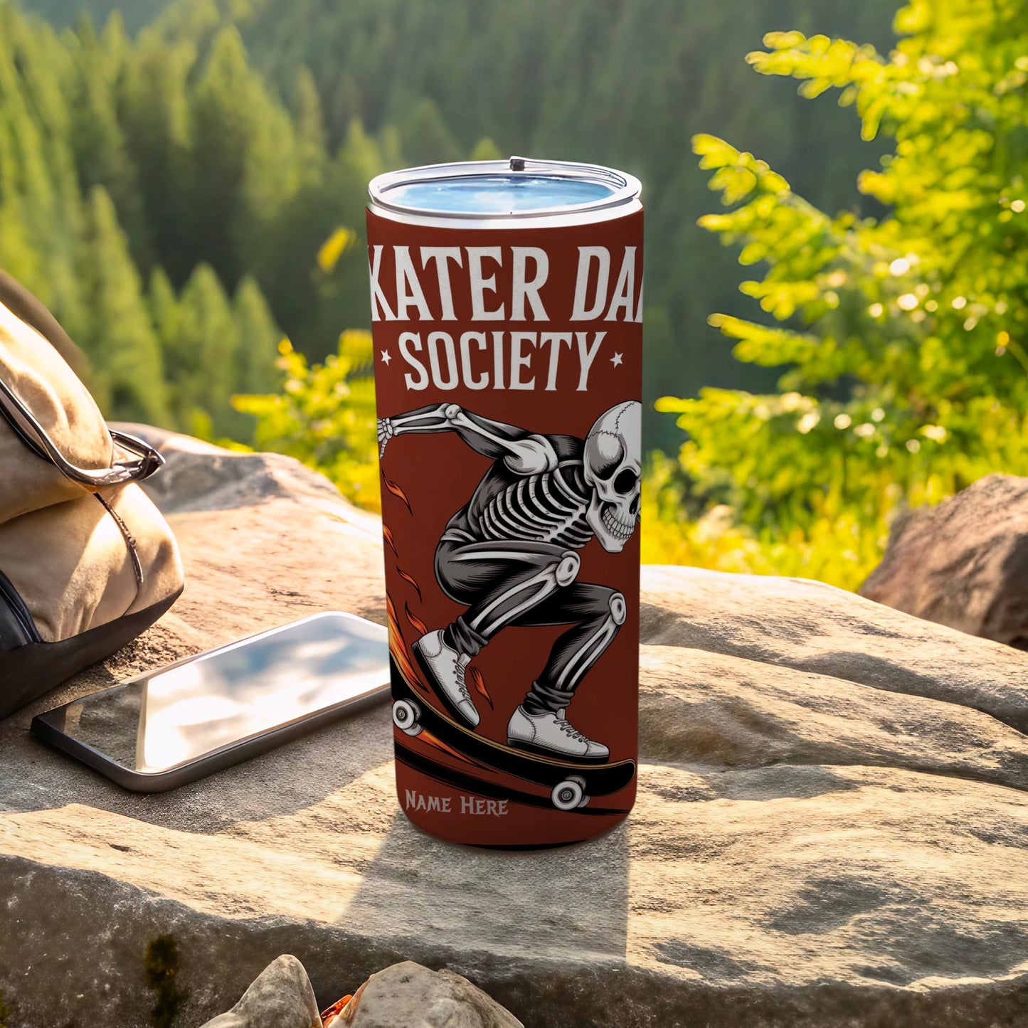 Kater Day Society Skateboarding Skeleton product