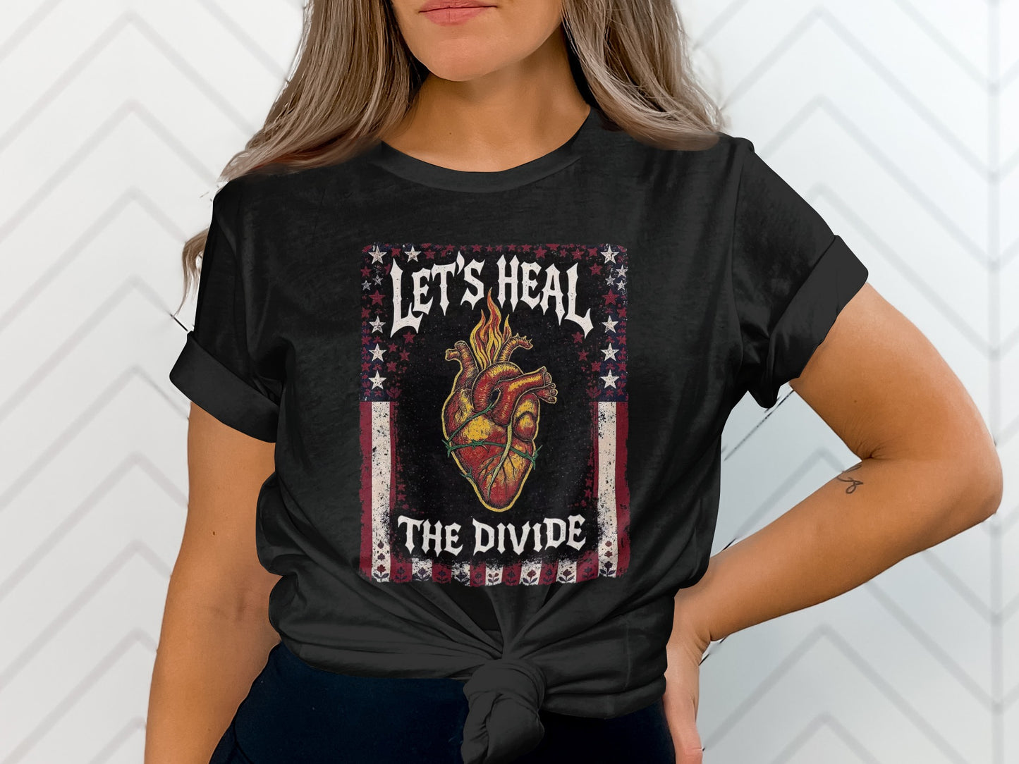 Let's Heal The Divide Graphic T-Shirt product type