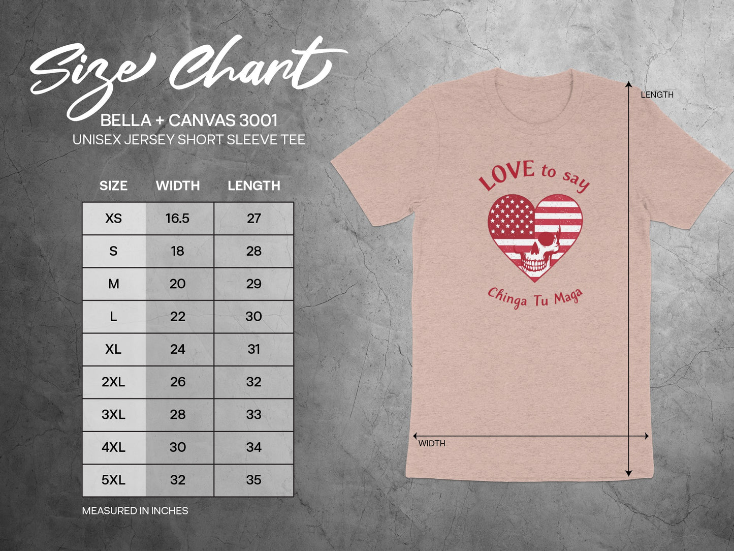 Love to Say Chinga Tu Maga Unisex Jersey Short Sleeve Tee