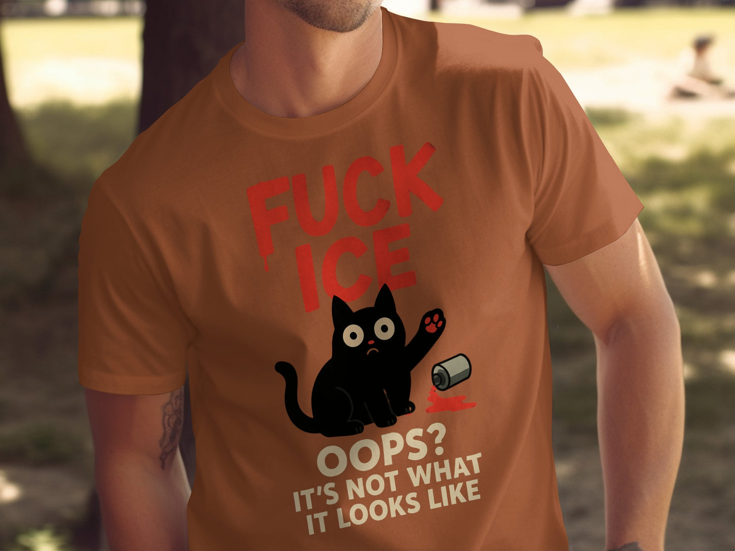 Funny Cat F**k Ice Oops It's Not What It Looks Like product type