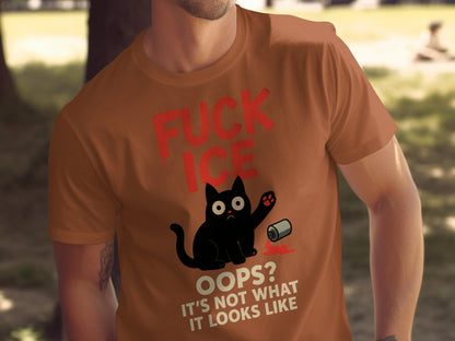 Funny Cat F**k Ice Oops It's Not What It Looks Like product type