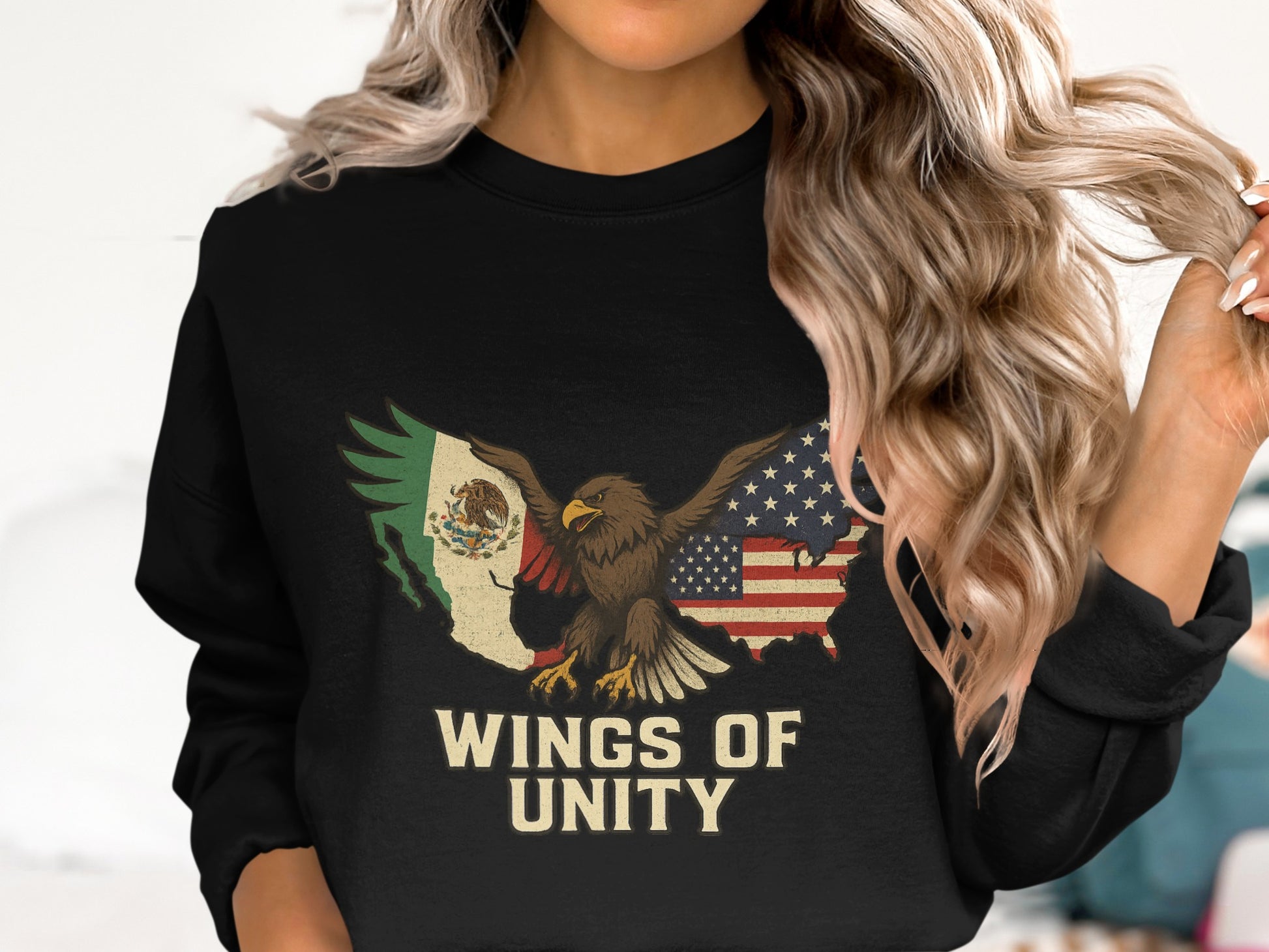 Wings of Unity Eagle Bringing Nations Together product