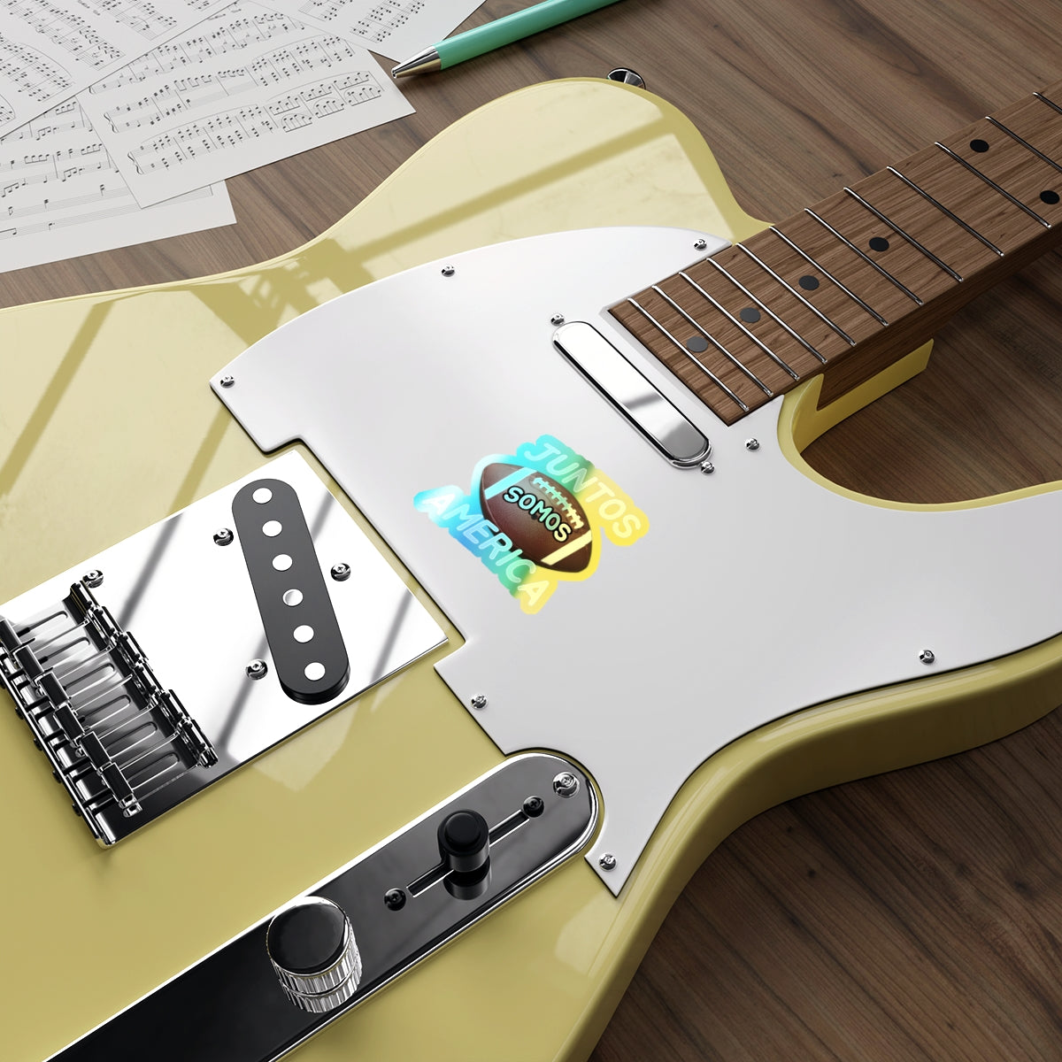 Juntos Somos América Stylish Electric Guitar Product