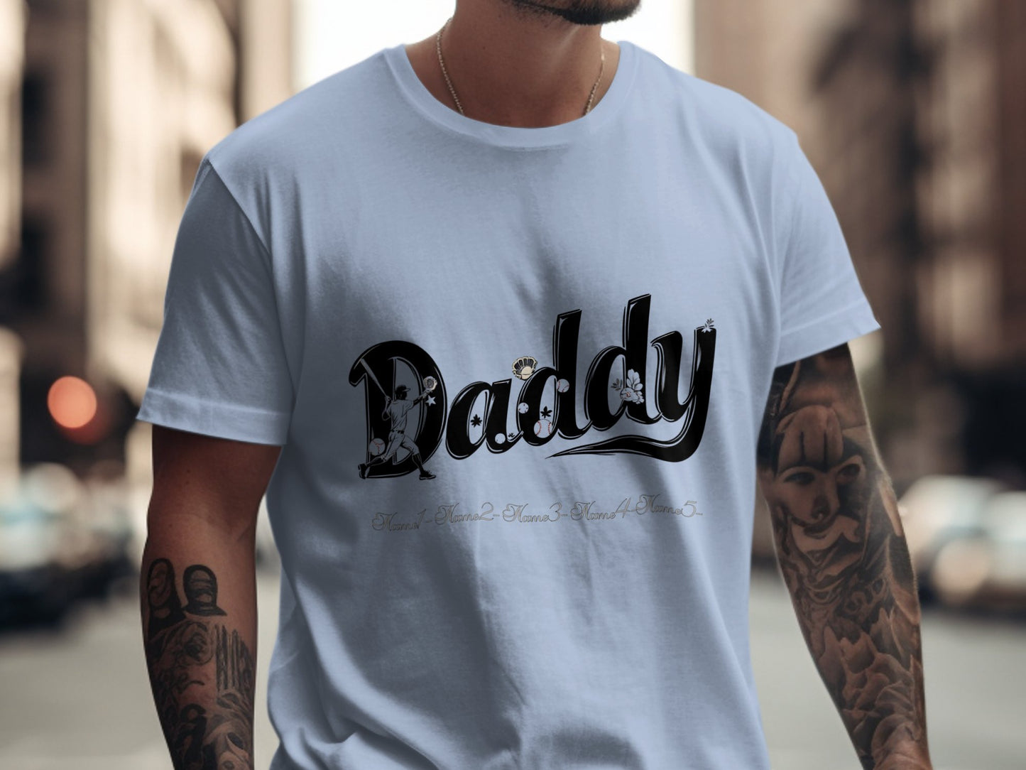 Daddy Graphic Printed Streetwear T-shirt product type